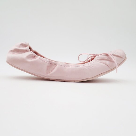 RARE NIB Hello Kitty Bernice Pink Satin Ballet Pointe Style Flat Size 9 - Picture 3 of 15